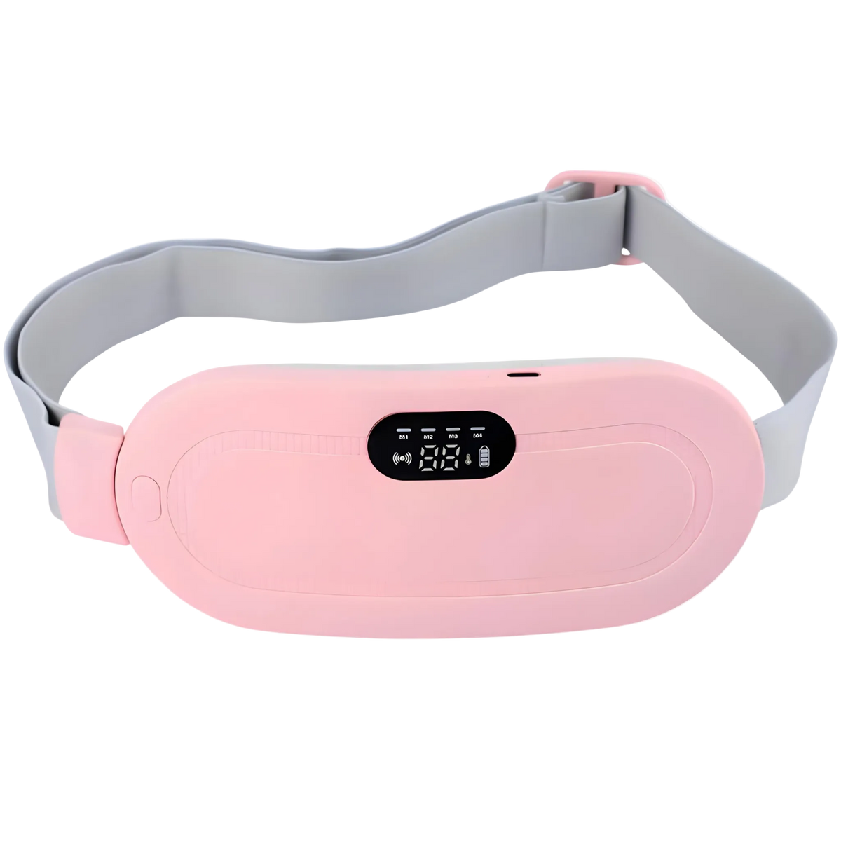 Cinturón Eléctrico de Masaje para Cólicos Menstruales y Molestia Lumbar con Calor y Vibración