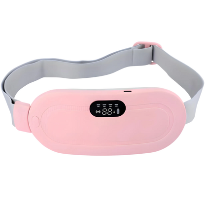 Cinturón Eléctrico de Masaje para Cólicos Menstruales y Molestia Lumbar con Calor y Vibración